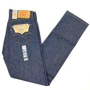 Levi's 501 Button Fly Jeans Medium Wash 33 x 38